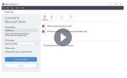 ABBYY FineReader 14 הדרכות וידאו א